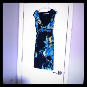 Lauren by Ralph Lauren floral dress NWOT